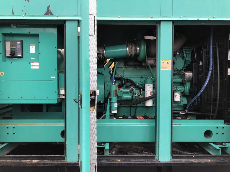 Cummins DFEK QSX15-G9 NR2 Diesel Generator, 450 Hrs, EPA Tier 2