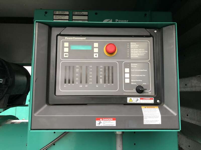Cummins DFEK QSX15-G9 NR2 Diesel Generator, 450 Hrs, EPA Tier 2