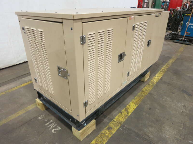 Used Generac SG40 Natural Gas / Propane Generator 151 Hrs Single