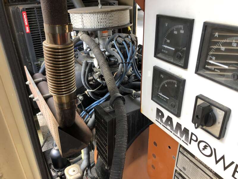 Used Generac SG40 Natural Gas / Propane Generator, 151 Hrs Single Phase