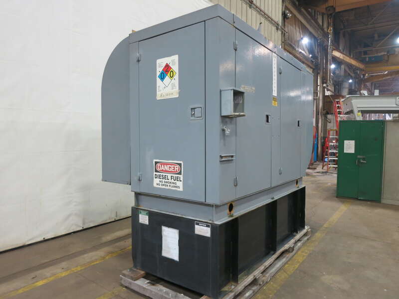 Used Katolight D60FGP4  Diesel Generator 1099 Hrs Single Phase