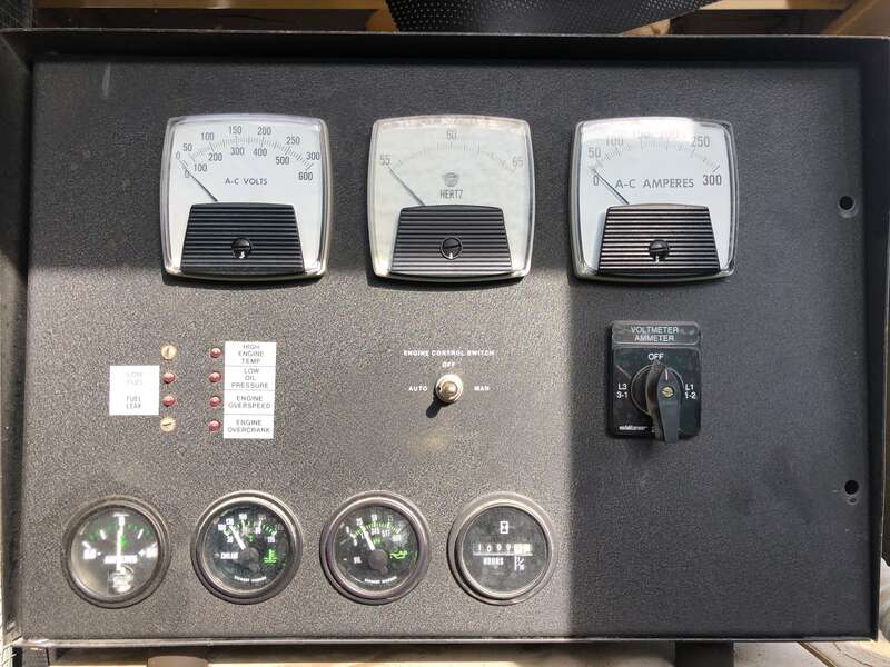 Used Katolight D60FGP4  Diesel Generator 1099 Hrs Single Phase