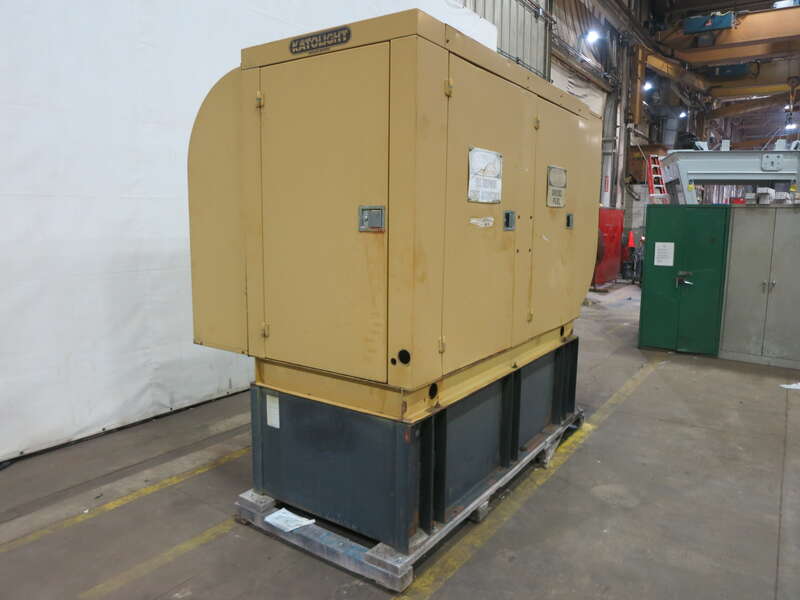 Used Katolight D60FGP4  Diesel Generator 759 Hrs Single Phase