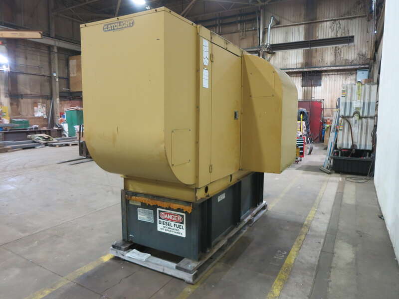 Used Katolight D60FGP4  Diesel Generator 759 Hrs Single Phase
