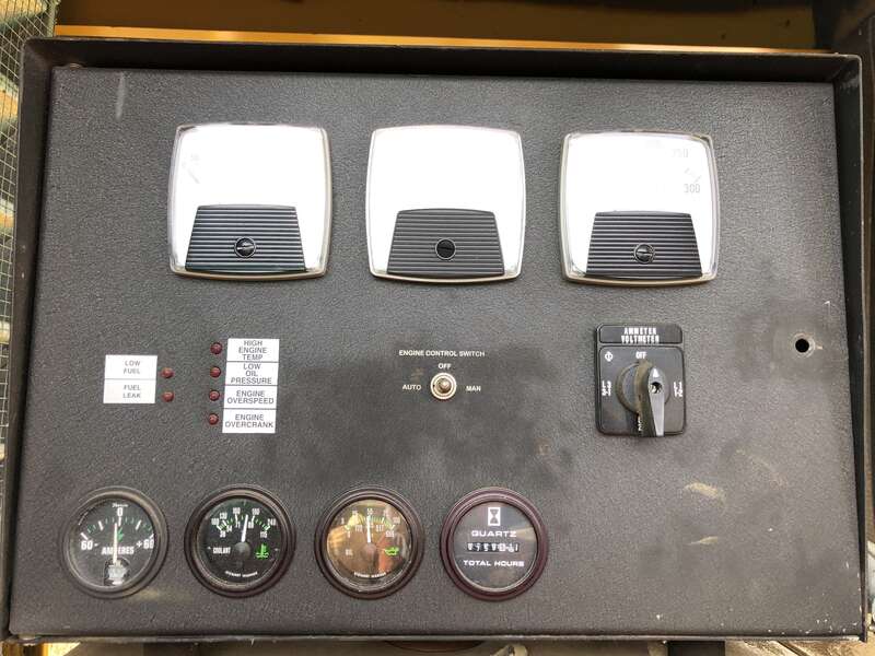 Used Katolight D60FGP4  Diesel Generator 759 Hrs Single Phase