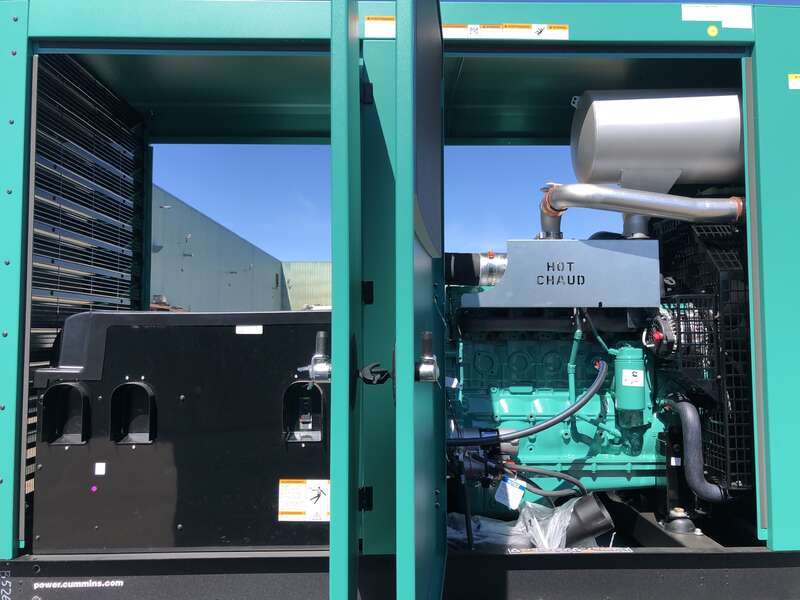 New Cummins C150D6D QSB7-G5 NR3 Diesel Generator, EPA Tier 3