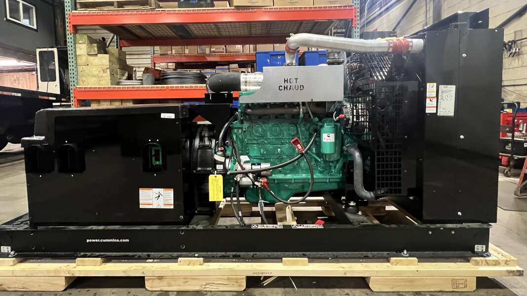 New Cummins C200D6D QSB7-G5 NR3 Diesel Generator, EPA Tier 3