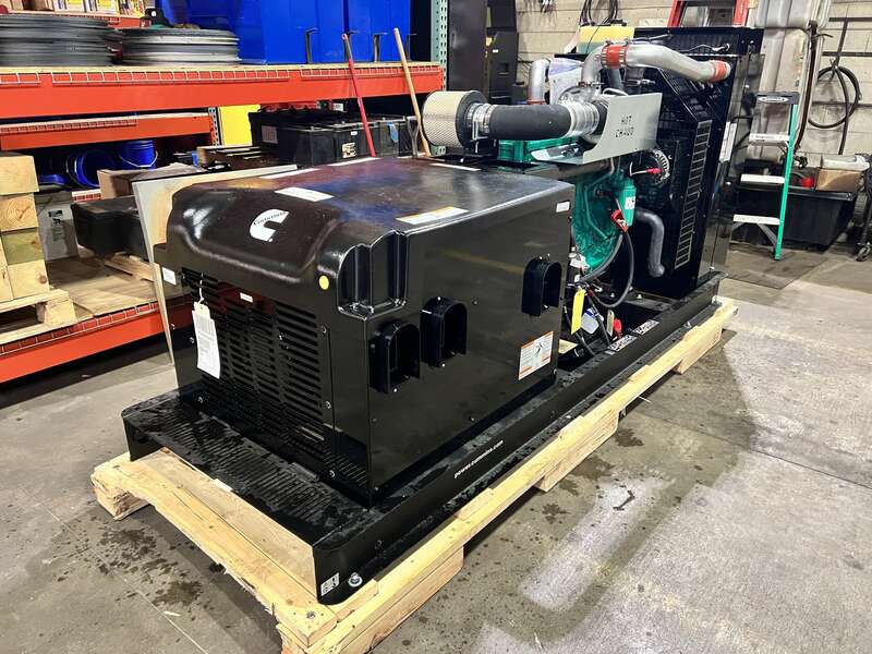 New Cummins C200D6D QSB7-G5 NR3 Diesel Generator, EPA Tier 3