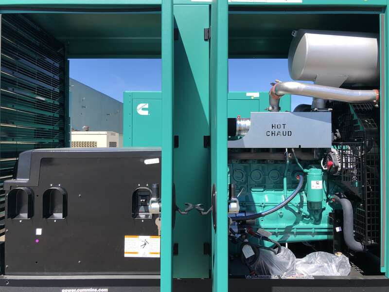 New Cummins C200D6D QSB7-G5 NR3 Diesel Generator, EPA Tier 3