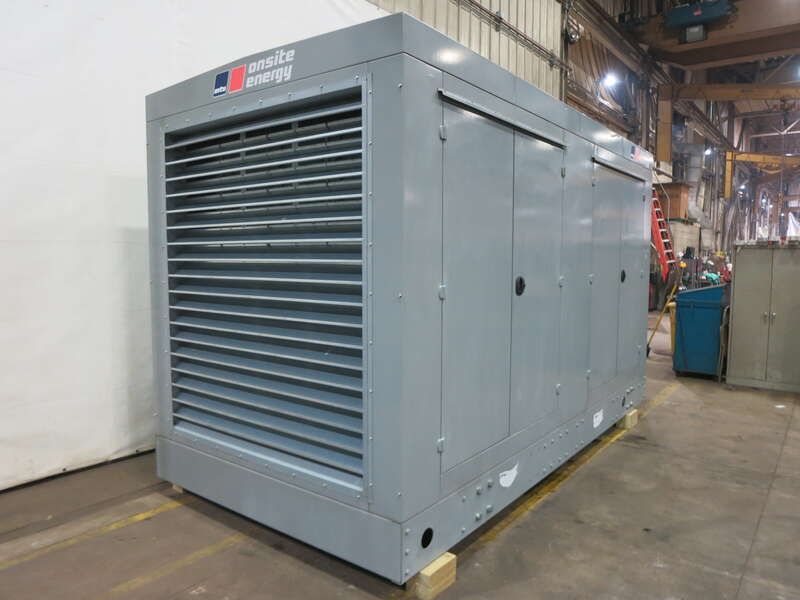 Used MTU DS00500 10V1600G80S Diesel Generator, 235 Hrs