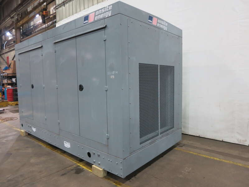 Used MTU DS00500 10V1600G80S Diesel Generator, 235 Hrs