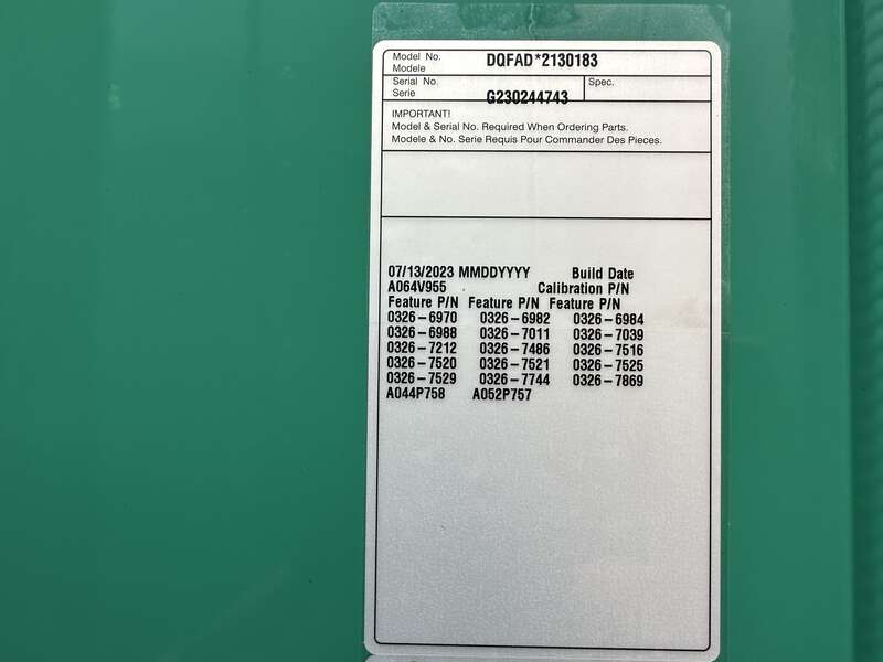 New Cummins DQFAD QST30-G5 NR2 Diesel Generator, EPA Tier 2