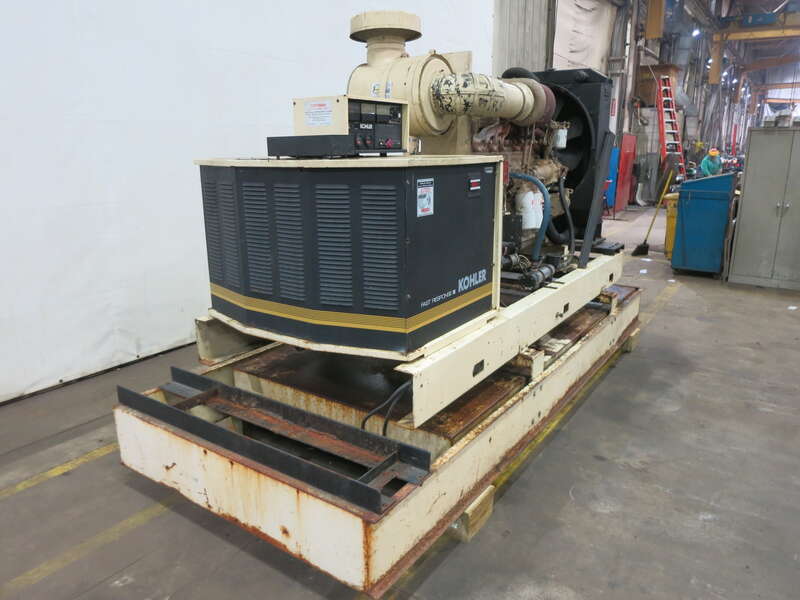 Used Kohler 300ROZ274 Cummins NTA855-G2  Diesel Generator, 582 Hrs