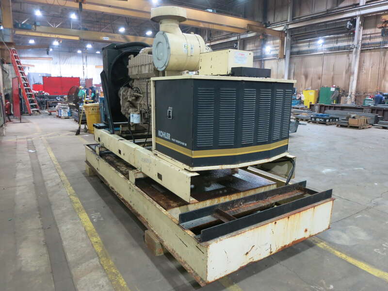 Used Kohler 300ROZ274 Cummins NTA855-G2  Diesel Generator, 582 Hrs