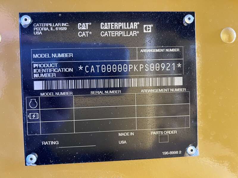 Used Caterpillar 3406 Diesel Generator, 125 Hrs