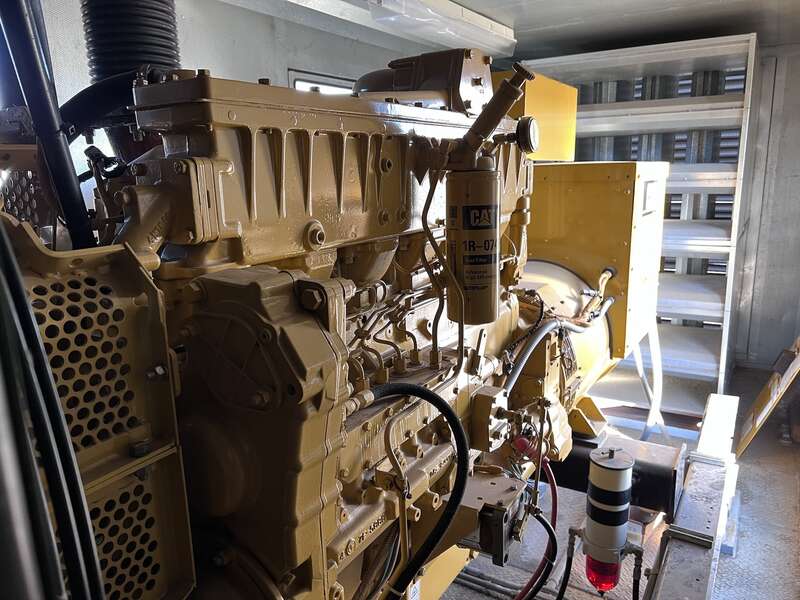 Used Caterpillar 3406 Diesel Generator, 125 Hrs