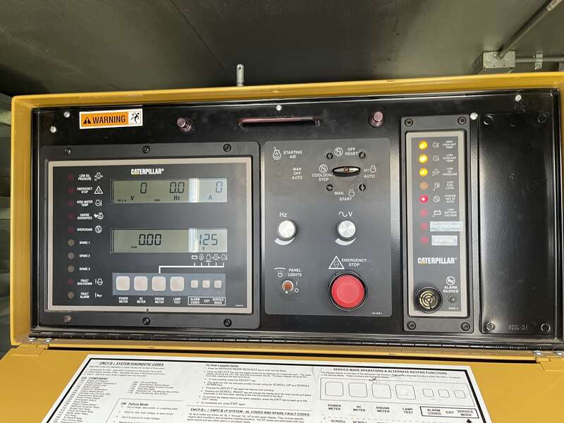 Used Caterpillar 3406 Diesel Generator, 125 Hrs