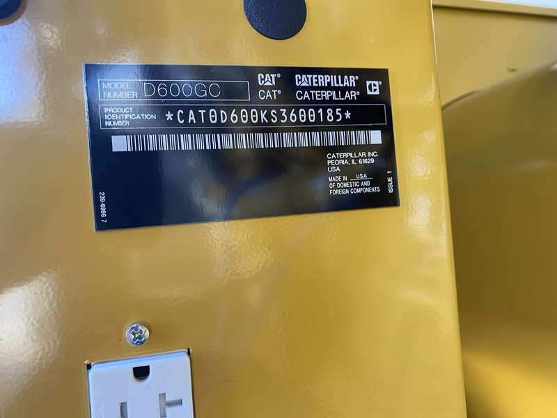 New Caterpillar C18 Diesel Generator 0 Hrs EPA Tier 2
