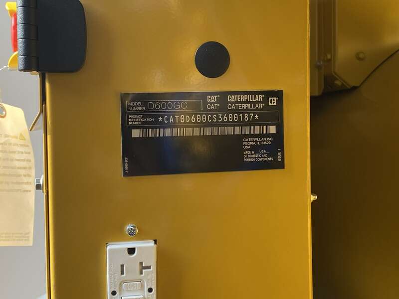 New Caterpillar C18 Diesel Generator 0 Hrs EPA Tier 2