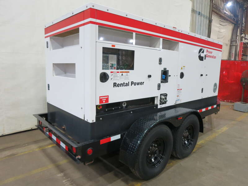Cummins Rental Grade C200D2RE QSB7-G5 NR3 Diesel Generator, 924 Hrs, EPA Tier 4 Final