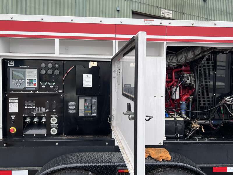 Cummins Rental Grade C200D2RE QSB7-G5 NR3 Diesel Generator, 924 Hrs, EPA Tier 4 Final