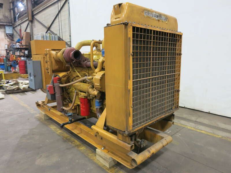 Used Caterpillar 3406 Diesel Generator, 621 hrs