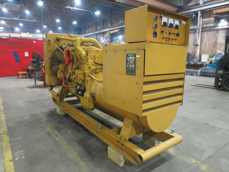 Used Caterpillar 3406 Diesel Generator, 621 hrs