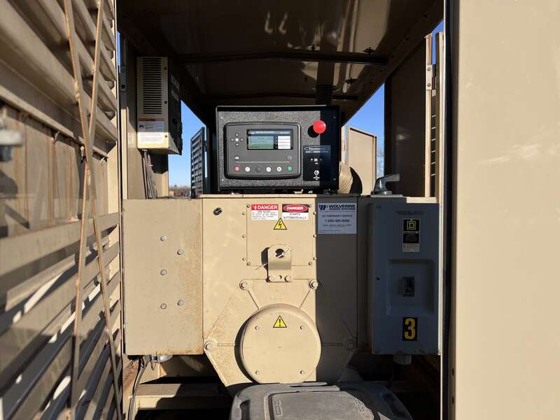 Used Cummins Portable / Trailered M11-G1 Diesel Generator, 4 Hours