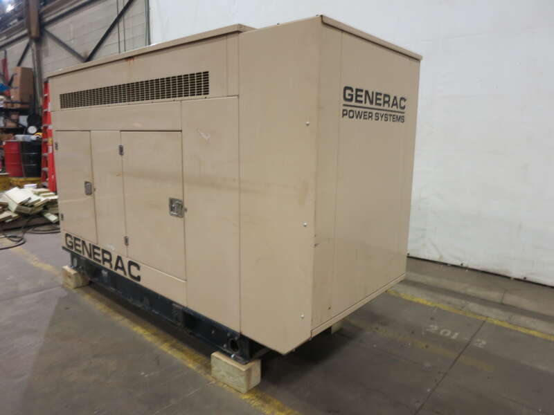 Used Generac SG0060 Natural Gas / Propane Generator, 95 Hrs