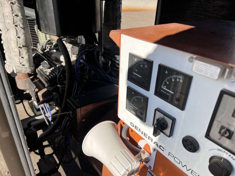 Used Generac SG0060 Natural Gas / Propane Generator, 95 Hrs