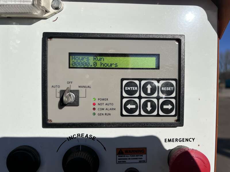 Used Generac SG0060 Natural Gas / Propane Generator, 95 Hrs