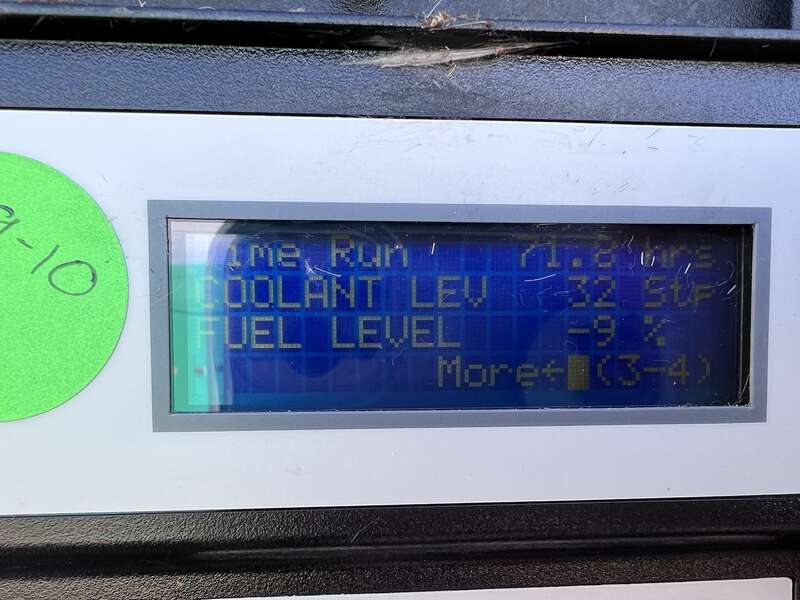 Used Generac G0070900 Mitsubishi 2.5L Diesel Generator, 72 Hrs, EPA Tier 3