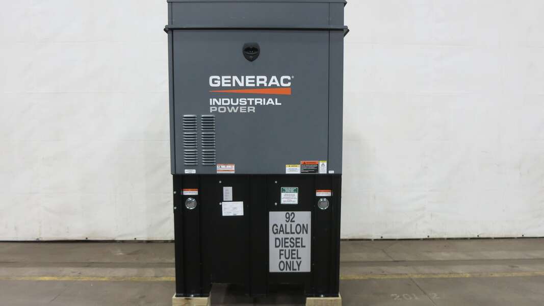 Used Generac G0070900 Mitsubishi 2.5L Diesel Generator, 149 Hrs, EPA Tier 3