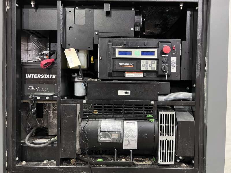 Used Generac G0070900 Mitsubishi 2.5L Diesel Generator, 149 Hrs, EPA Tier 3