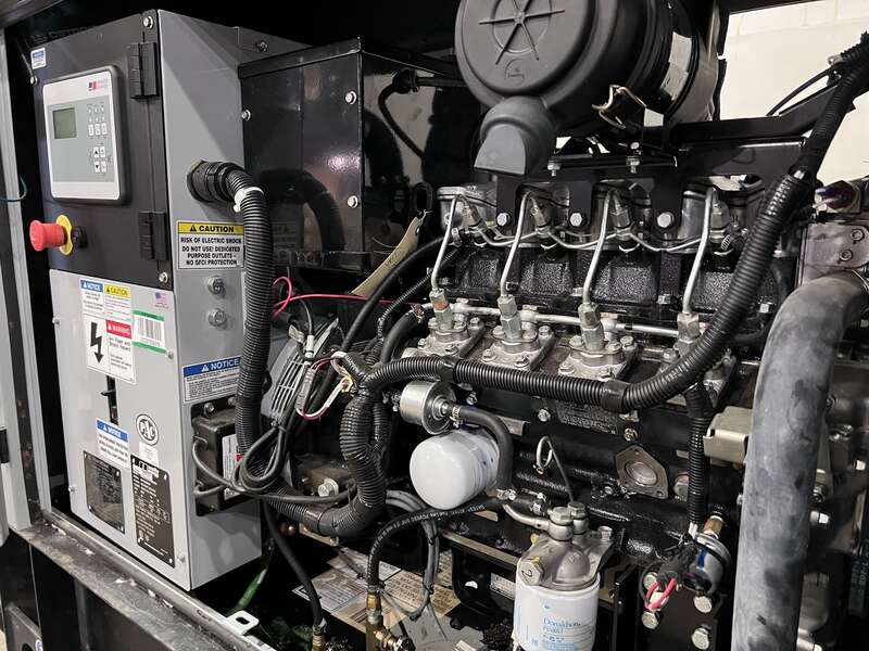 Used MTU DG04RZ055V1M00001 Isuzu 4LE1NYGV04 Diesel Generator, 57 Hrs, EPA Tier 3                            