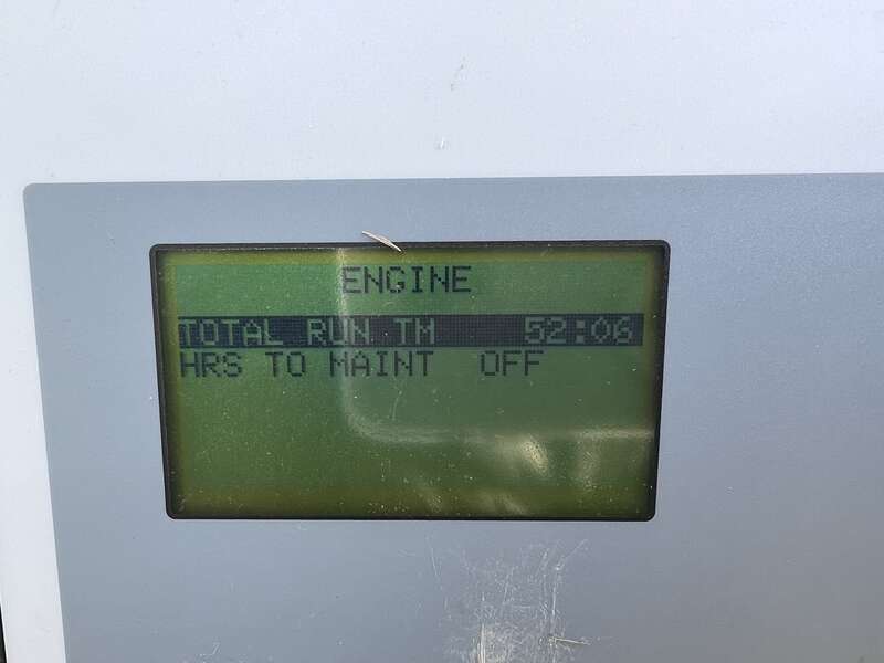 Used MTU DG04RZ055V1M00001 Isuzu 4LE1NYGV04 Diesel Generator, 52 Hrs, EPA Tier 3