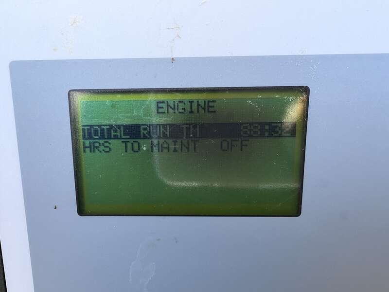 Used MTU DG04RZ055V1M00001 Isuzu 4LE1NYGV04 Diesel Generator, 88 Hrs, EPA Tier 3