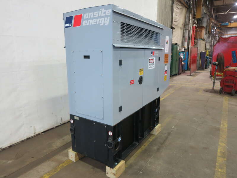Used MTU DG04RZ055V1M00001 Isuzu 4LE1NYGV04 Diesel Generator, 62 Hrs, EPA Tier 3
