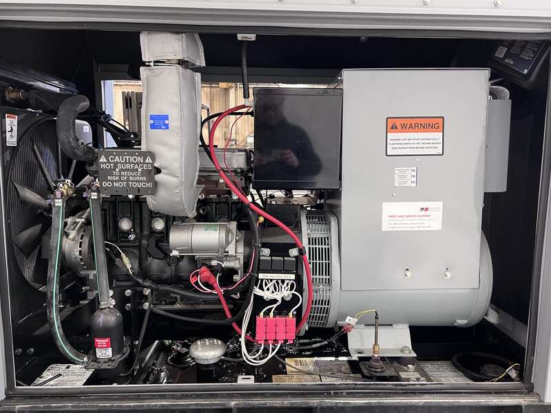 Used MTU DG04RZ055V1M00001 Isuzu 4LE1NYGV04 Diesel Generator, 74 Hrs, EPA Tier 3