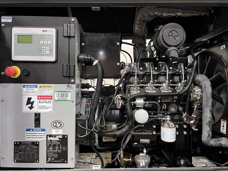 Used MTU DG04RZ055V1M00001 Isuzu 4LE1NYGV04 Diesel Generator, 58 Hrs, EPA Tier 3