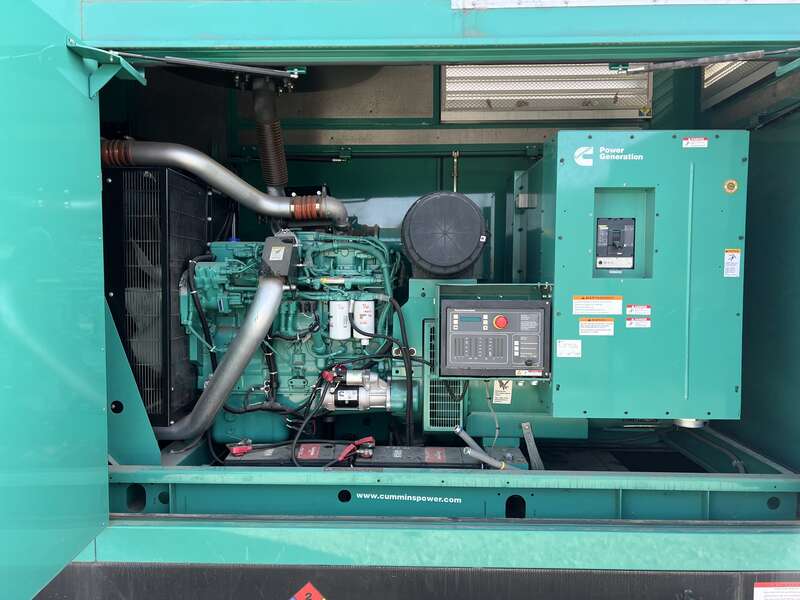 Used Cummins DQDAB QSL9-G3 NR3 Diesel Generator, 153 Hrs, EPA Tier 3