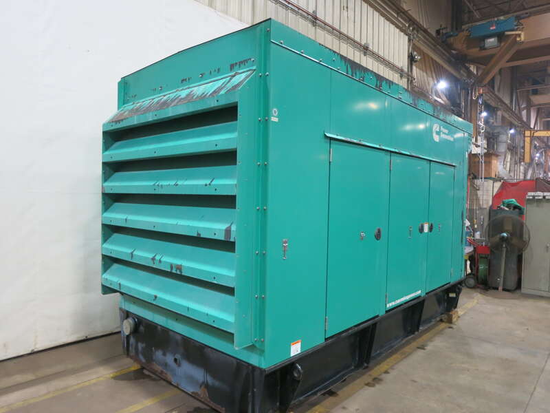 Cummins DFEK QSX15-G9 NR2 Diesel Generator, 374 Hrs, EPA Tier 2