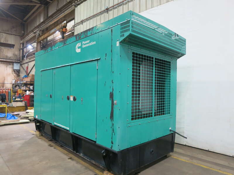 Cummins DFEK QSX15-G9 NR2 Diesel Generator, 374 Hrs, EPA Tier 2
