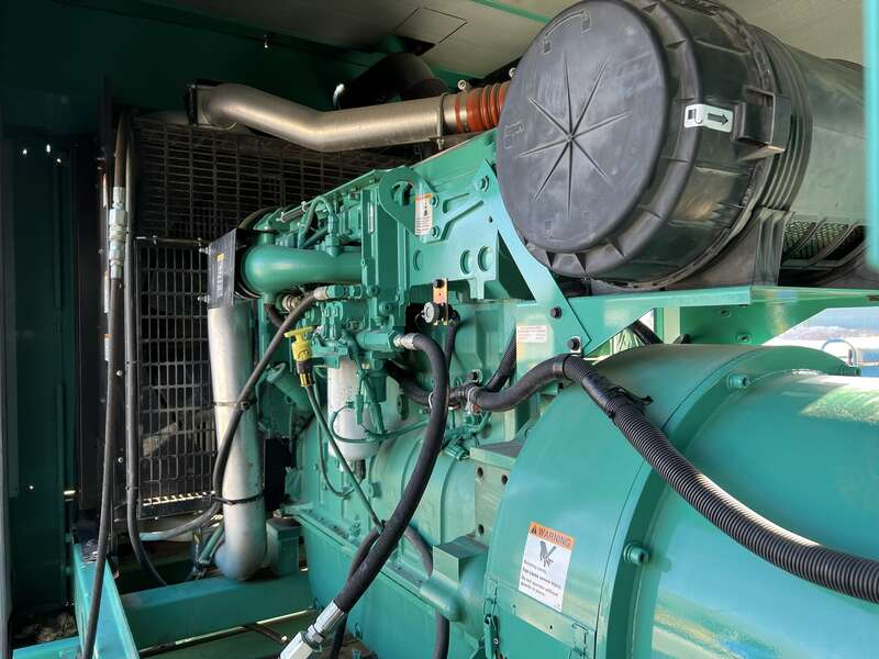 Cummins DFEK QSX15-G9 NR2 Diesel Generator, 374 Hrs, EPA Tier 2