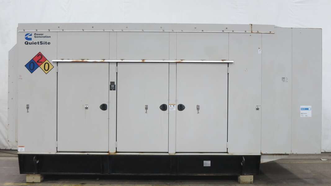 Used Cummins DQAD QSM11-G2 Diesel Generator, 243 Hrs, EPA TPEM