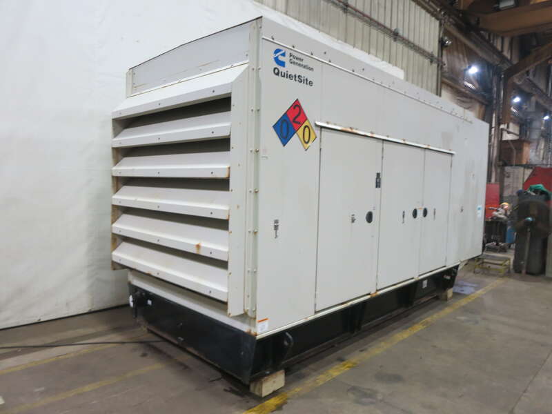 Used Cummins DQAD QSM11-G2 Diesel Generator, 243 Hrs, EPA TPEM