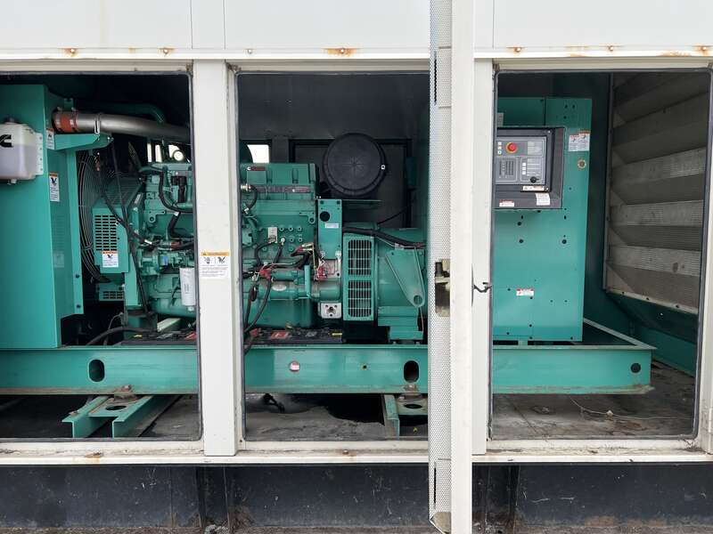 Used Cummins DQAD QSM11-G2 Diesel Generator, 243 Hrs, EPA TPEM