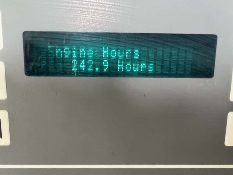 Used Cummins DQAD QSM11-G2 Diesel Generator, 243 Hrs, EPA TPEM