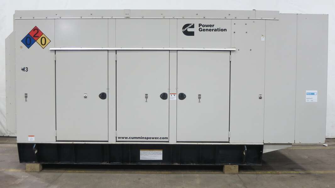 Used Cummins DQDAA QSL9-G3 NR3 Diesel Generator, 166 Hrs, EPA Tier 3