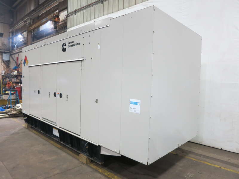 Used Cummins DQDAA QSL9-G3 NR3 Diesel Generator, 166 Hrs, EPA Tier 3